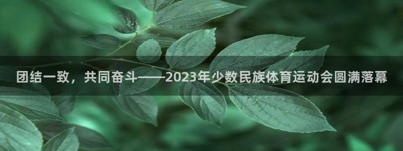 星速体育下载app：团结一致，共同奋斗——2023年少数民族体育运动会圆满落幕